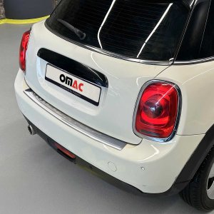 MINI COOPER Bumper Sill Cover - Rear - Omac - Gloss Silver - 2014